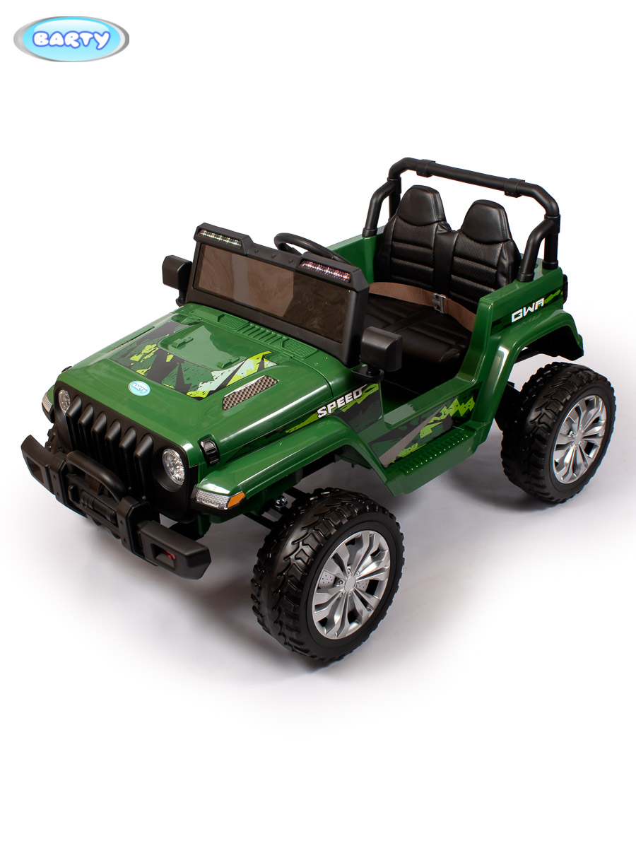Электромобиль Jeep M007MP (Зеленый) М007МР